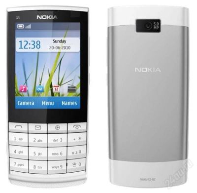 Лот: 2452437. Фото: 1. Продам телефон Nokia X3-02 в полном... Кнопочные мобильные телефоны