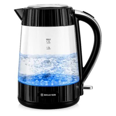 Лот: 24513795. Фото: 1. Электрический чайник Brayer BR1075. Чайники, кофемашины, кулеры