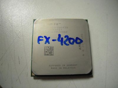Лот: 9476686. Фото: 1. 4 ядерный процессор. CPU AMD FX-4200... Процессоры