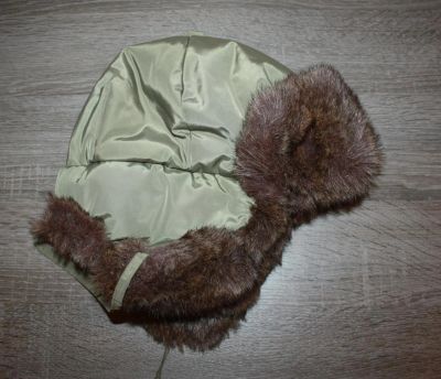 Лот: 6895986. Фото: 1. Шапка теплая, иск меху, р-р 52-54. Головные уборы