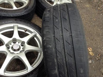 Лот: 8098455. Фото: 1. Bridgestone Ecopia 205/55R16 из... Шины