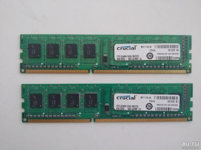 Лот: 13855344. Фото: 1. Комплект памяти: Crucial (CT51264BA160BJ... Оперативная память