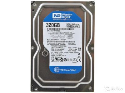Лот: 5179216. Фото: 1. Western Digital WD3200AAKS. Жёсткие диски (HDD)