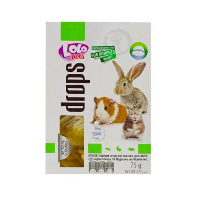 Лот: 10400045. Фото: 1. Дропсы lolo pets для грызунов... Корма