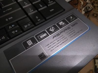 Лот: 8985280. Фото: 1. acer aspire 5541g ноутбук на запчасти. Ноутбуки