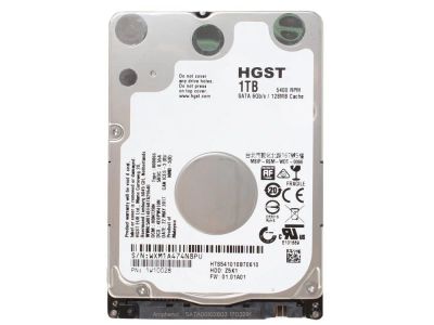 Лот: 11907946. Фото: 1. Жесткий диск HDD 1Tb 2,5” HGST... Жёсткие диски (HDD)