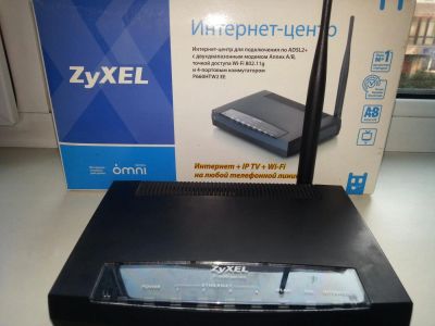 Лот: 8150307. Фото: 1. Роутер ZyXEL P660HTW2 ADSL2+. Маршрутизаторы (роутеры)