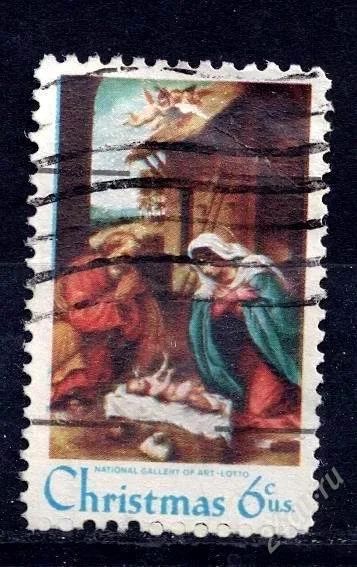 Лот: 2841250. Фото: 1. сша рождество _. Марки