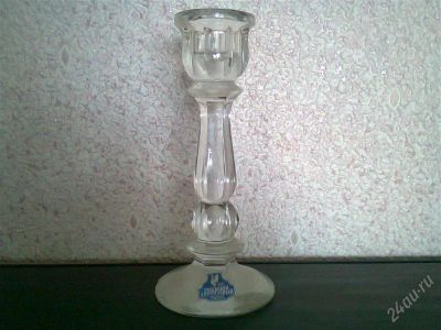 Лот: 2513451. Фото: 1. подсвечник гусь хрустальный. Другое (предметы интерьера)