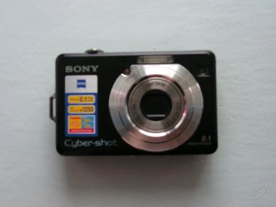 Лот: 71833. Фото: 1. Цифровой фотоаппарат Sony DSC-W100. Цифровые компактные