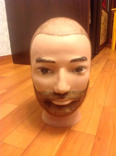 Лот: 3802642. Фото: 1. Голова манекен болванка мужчина... Авиамоделизм