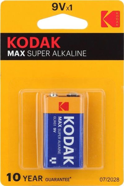 Лот: 22144835. Фото: 1. Элем.пит.KODAK 6LR61 BP-1 (10... Батарейки, аккумуляторы, элементы питания