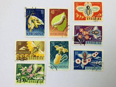 Лот: 23963651. Фото: 1. Пчеловодство и шелководство. Тутовый... Марки