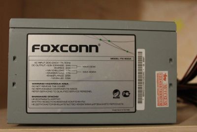 Лот: 11017082. Фото: 1. Блок питания Foxconn 500W [FX500A... Корпуса, блоки питания