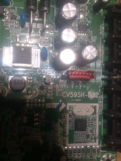 Лот: 13900473. Фото: 1. main CV59SH-D32 tv Fusion FLTV-28C10... Запчасти для телевизоров, видеотехники, аудиотехники