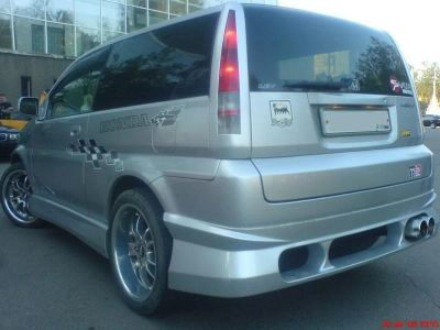 Лот: 5029112. Фото: 1. Honda HR-V Задняя накладка Japan... Детали тюнинга