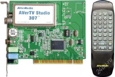 Лот: 115385. Фото: 1. TV-тюнер AVerMedia AVerTV 307. ТВ-тюнеры и карты захвата