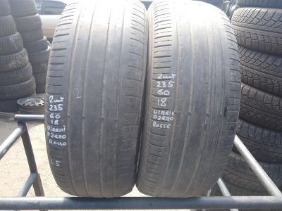 Лот: 23274103. Фото: 1. 2шт 235-60-18 Pirelli P Zero Rosso. Шины