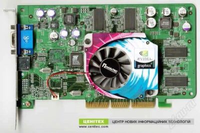 Лот: 1002904. Фото: 1. Galaxy Geforce Ti 4200 64 mb. Видеокарты