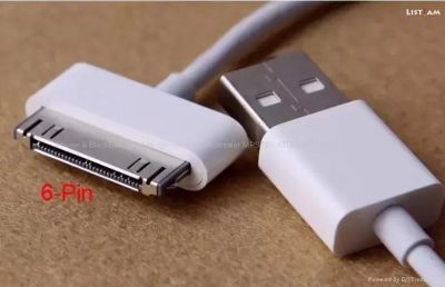 Лот: 6705585. Фото: 1. Кабель iphone 4 4s ipad 1 2 3... Дата-кабели, переходники