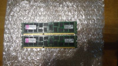 Лот: 12872280. Фото: 1. 2x4GB DDR3 KVR1333D3D4R9S/4GI. Оперативная память