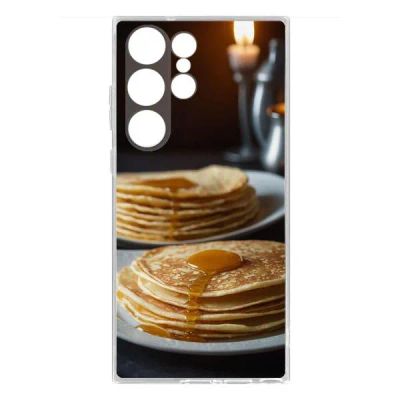 Лот: 25134848. Фото: 1. Чехол Krutoff Clear Case "Масленица... Чехлы, бамперы