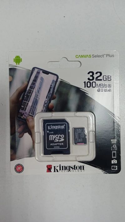 Лот: 23966518. Фото: 1. Карта памяти microSD 32GB 100MB... Карты памяти