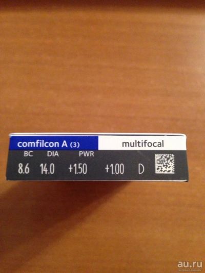 Лот: 8613726. Фото: 1. Biofinity Multifocal, 3 линзы... Контактные линзы