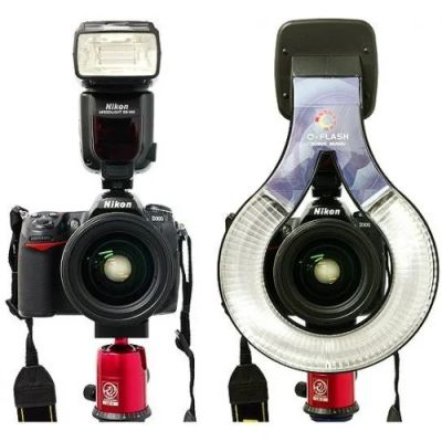 Лот: 3553394. Фото: 1. O-Flash F189 Macro Ring Flash... Вспышки, осветители, рассеиватели