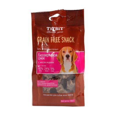 Лот: 10400900. Фото: 1. лакомство Titibit Grain Free Snack... Корма