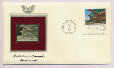 Лот: 14790726. Фото: 1. США 1989 КПД с металлической репликой... Марки