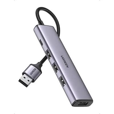 Лот: 21574381. Фото: 1. USB-хаб UGREEN USB 3.0 to 4x USB... USB хабы