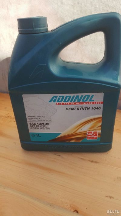Лот: 13333703. Фото: 1. Addinol semi synth 1040 10w40. Масла, жидкости