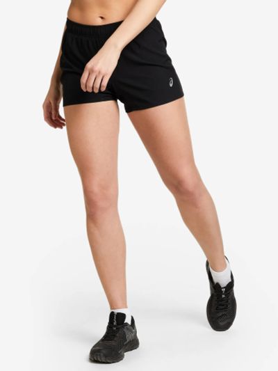Лот: 22406624. Фото: 1. Шорты женские ASICS Core 4In... Другое (спортивная одежда)