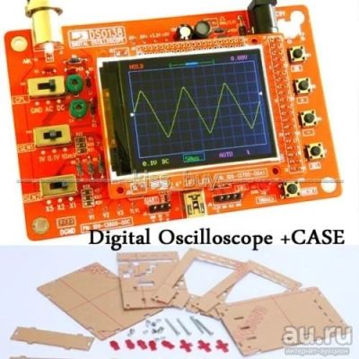 Лот: 9275601. Фото: 1. Осциллограф-конструктор DSO138... Радиолюбительский инструмент