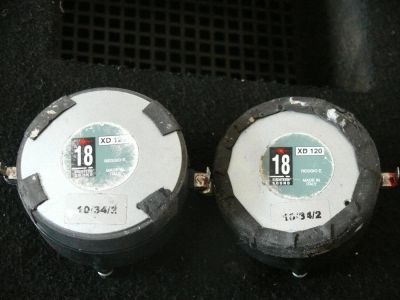 Лот: 4417040. Фото: 1. Драйвера (писчалки) 18sound XD120... Эстрадная акустика и усилители