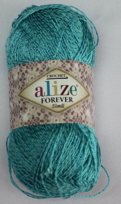 Лот: 11180942. Фото: 1. Пряжа alize forever simli 96... Ткани, нитки, пряжа