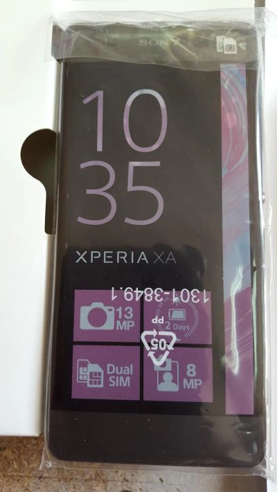 Лот: 9541110. Фото: 1. Sony Xperia XA Dual F3112 (графитовый... Смартфоны