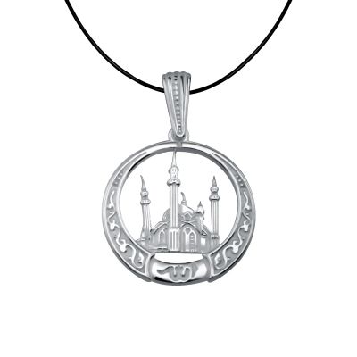 Лот: 23832456. Фото: 1. Серебряная подвеска Ислам. Кулоны, подвески