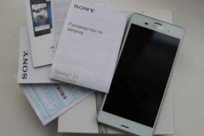 Лот: 6791588. Фото: 1. Sony Xperia Z3 LTE(на гарантии... Смартфоны