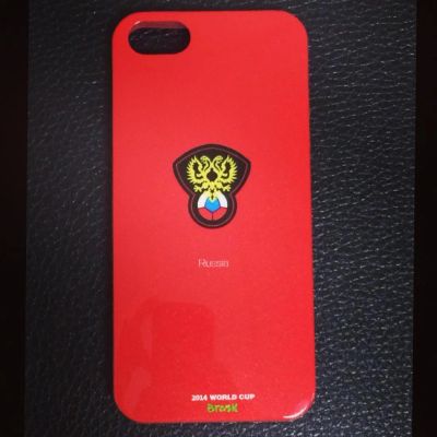 Лот: 4309613. Фото: 1. Чехол iPhone5/5s Football Russian... Чехлы, бамперы