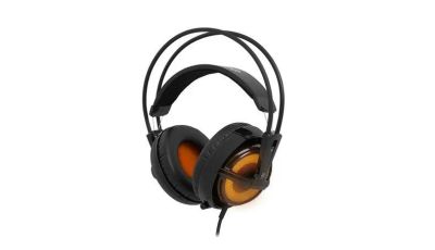 Лот: 11725975. Фото: 1. SteelSeries Siberia V2 Heat Orange... Наушники, гарнитуры