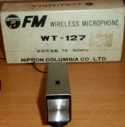 Лот: 19458533. Фото: 1. Columbia WT-127 (Denon) - FM беспроводной... Микрофоны