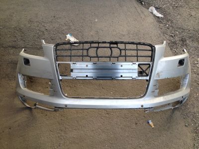 Лот: 4152686. Фото: 1. Передний бампер Audi Q7. Кузов