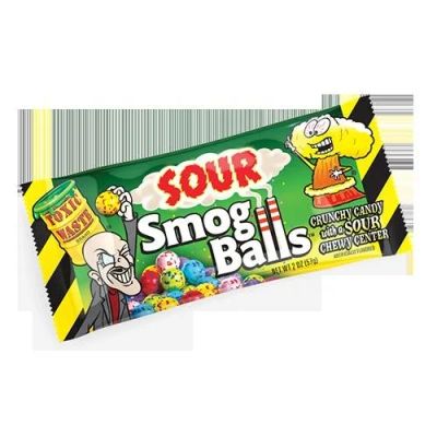 Лот: 9482640. Фото: 1. Toxic Waste Sour Smog Balls. Другое (кондитерские изделия, конфеты)