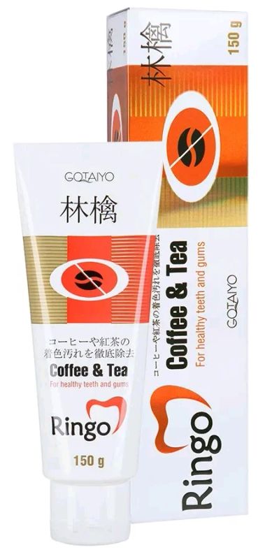 Лот: 18657130. Фото: 1. зубная паста Ringo Coffee-Tea... Уход за полостью рта