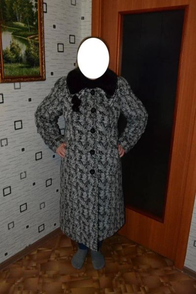 Лот: 10863721. Фото: 1. Пальто женское зимнее с норкой... Верхняя одежда