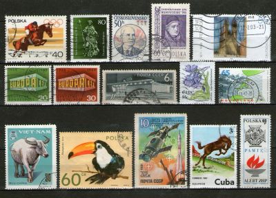 Лот: 19685669. Фото: 1. Лот Марки Мира (6). Марки