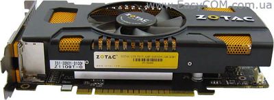 Лот: 9918214. Фото: 1. ZOTAC GeForce GTX 550 Ti 1000Mhz... Видеокарты