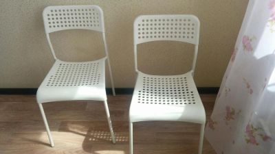 Лот: 7544437. Фото: 1. Стулья ikea (4 штуки) для кухни. Столы, стулья, обеденные группы